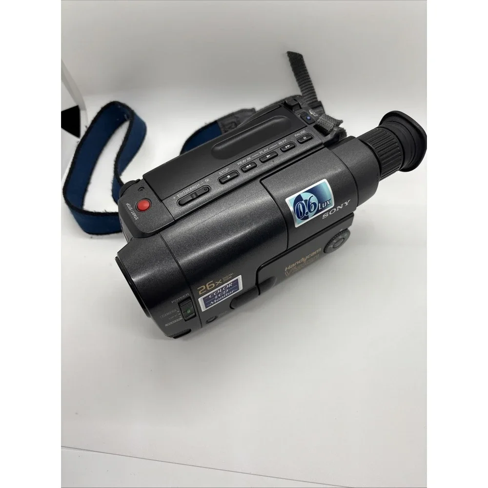 Sony CCD-TRV12 Video 8 Handycam 8mm Handheld Camcorder Gray CCD-TRV12